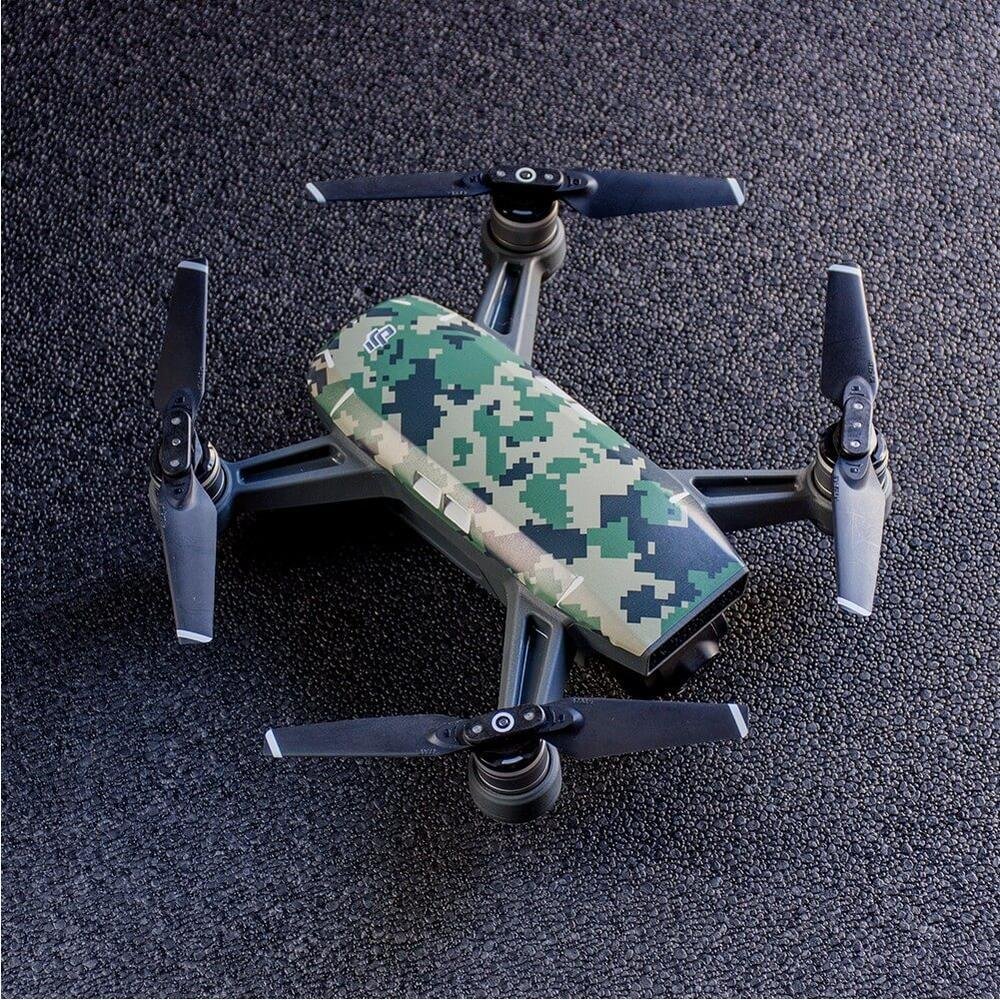 Adesivo Decorativo Pgytech Camuflado (ca4) Para Drone Dji Spark