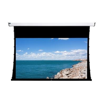 Tela de Projeção Gaia Tensionada Elétrica 72" GBH-72 formato 16:9 Branco Fosco 1.0 - Bivolt - Telão ideal para 4K.