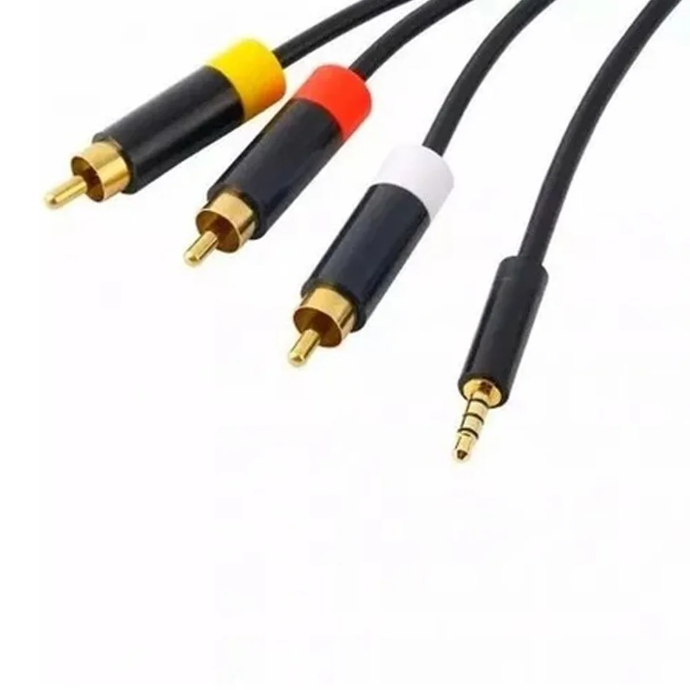 Imagem 4 de 4 do produto Cabo Av Audio E Video Compatível Com  Xbx 360 Super Slim