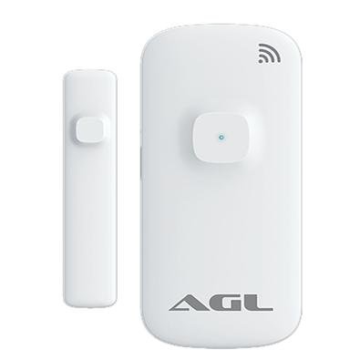 O Sensor de porta/janela AGL funciona simplesmente conectado ao seu WiFi, não é necessário nenhuma central para funcionamento.O sensor inteligente de