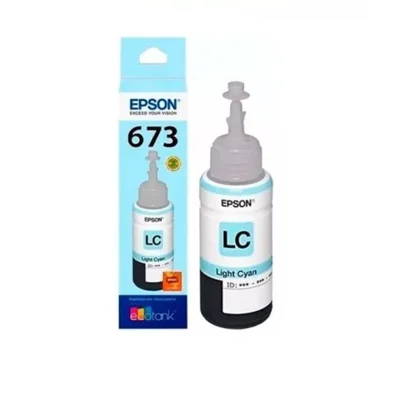 Refil De Tinta Epson Ciano Claro T673520 70ml - C13t67352a