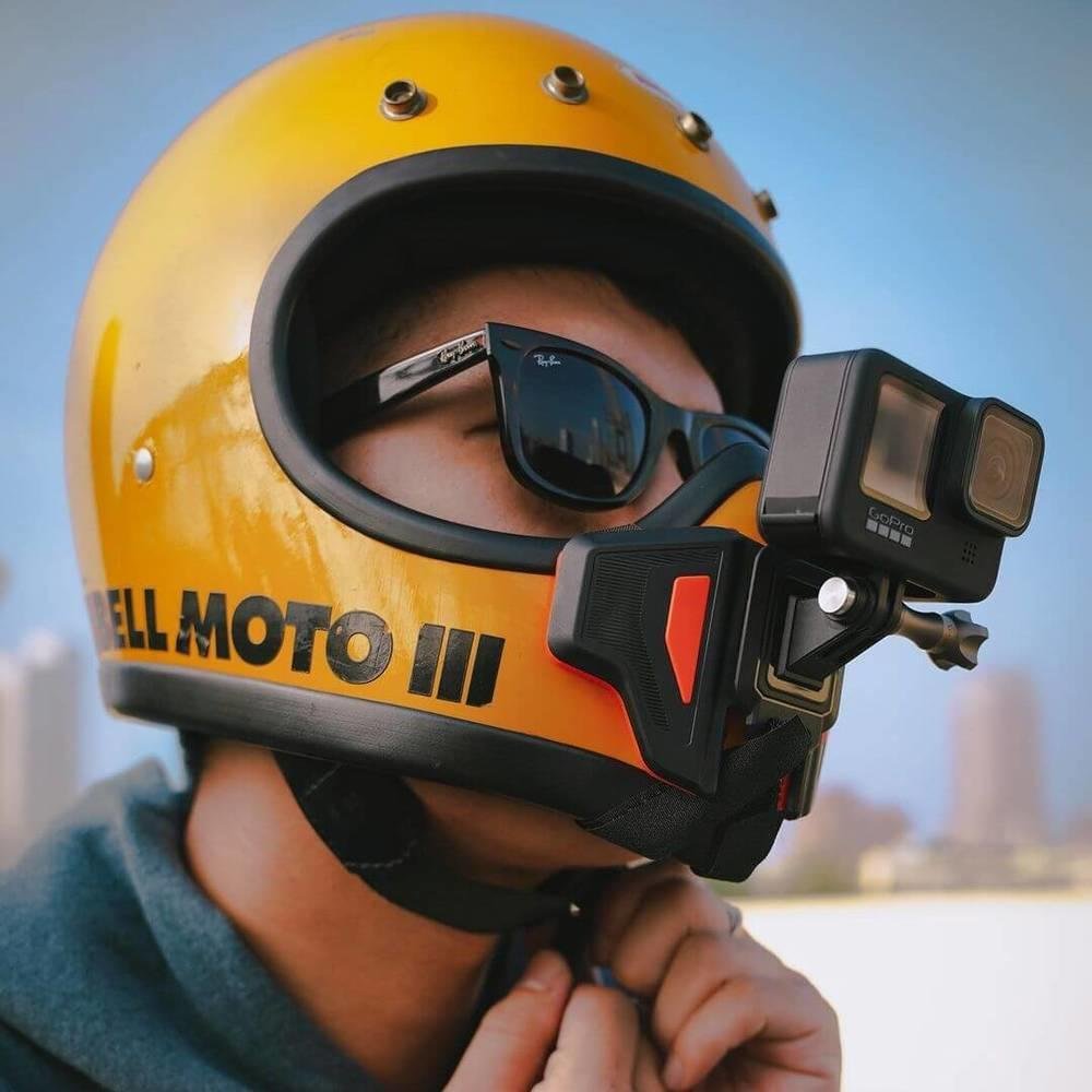 Suporte De Queixeira Para Gopro E Câmeras Similares - Telesin