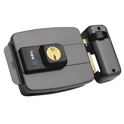 Fechadura Eletrica HDL, C-90 Dupla, Cinza