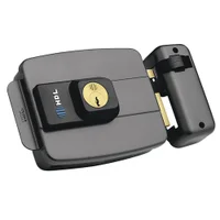 Fechadura Eletrica HDL, C-90 Dupla, Cinza