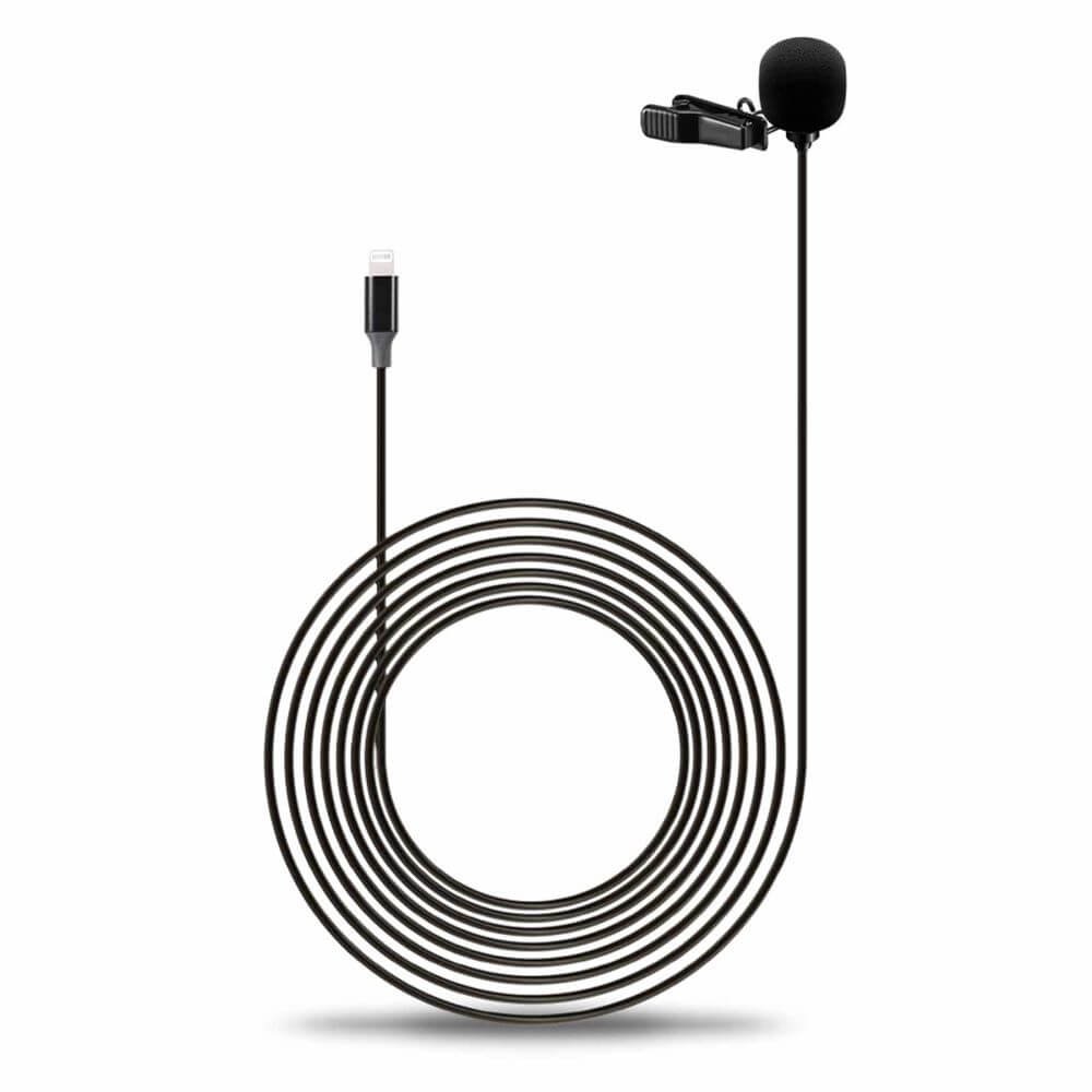Microfone De Lapela Sairen, Para Iphone E Ipad - S-LAV L1