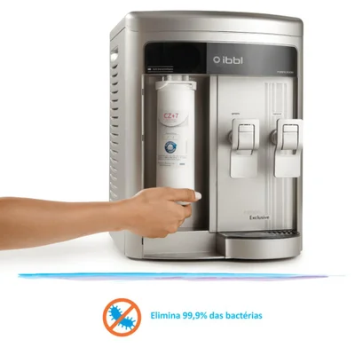 Purificador De Agua Ibbl Exclusive Fr 600 Prata 220v 15