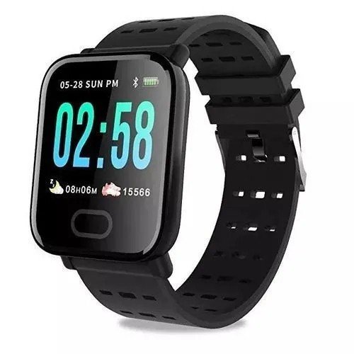 Relógio Inteligente Smartwatch Pressão Arterial E Monitor Cardíaco Mtr-23 Sport