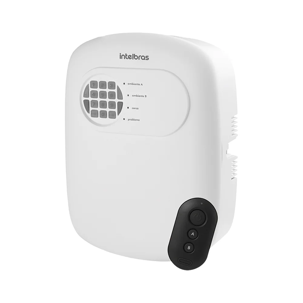 Imagem 2 de 5 do produto Central De Alarme Intelbras Amt 2008 Rf Monitorada Com 8 Zonas (4 + 4 Com Fio 8 Sem Fio)