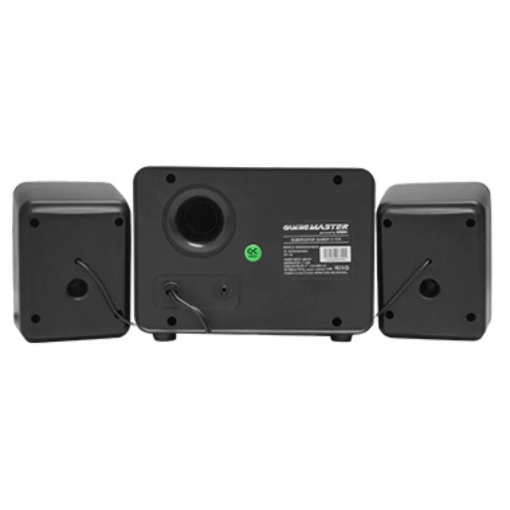 Imagem 3 de 5 do produto Subwoofer Gamer K-mex, 9.9W RMS, 2.1, Estéreo, LED Multicolor - Ss-9800