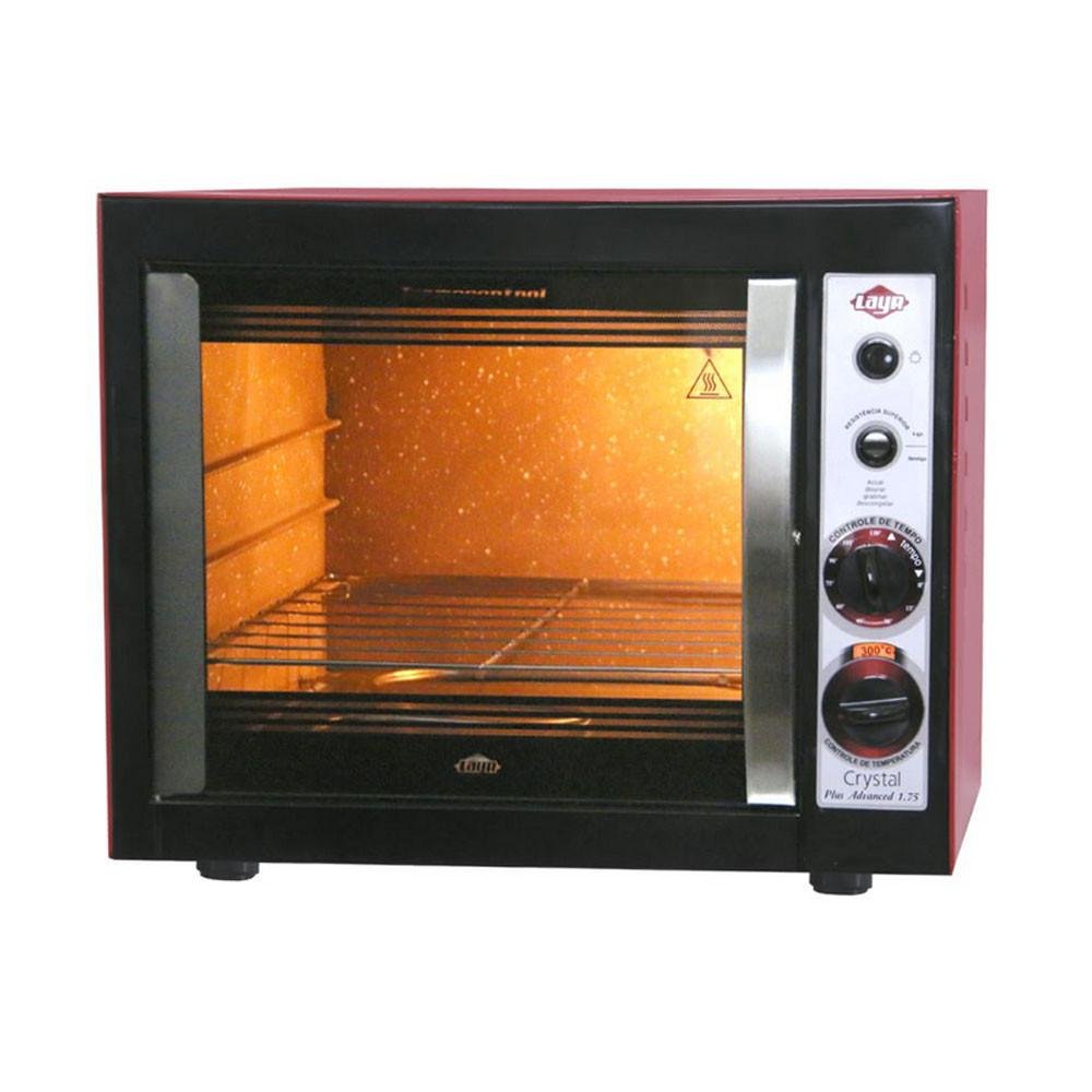 Forno Elétrico Layr Crystal Plus Advanced 46 Litros Red - 220v