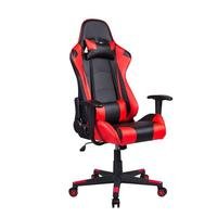 Menor preço em Cadeira Gamer Pelegrin, Em Couro PU, Reclinável, Preta E Vermelha - PEL-3012