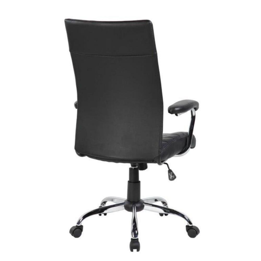 Imagem 4 de 4 do produto Cadeira De Escritório Presidente Em Couro Pu Pelegrin, Pel-9023h - Preta