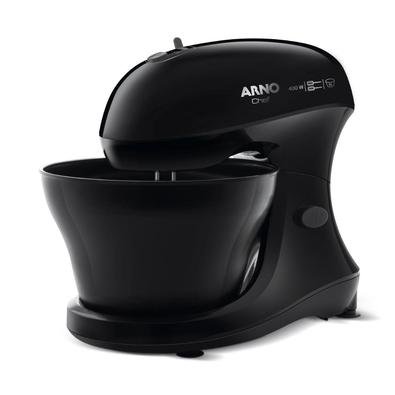 Batedeira Arno Chef 400w 5 Litros Preta Sm01 - 220v
