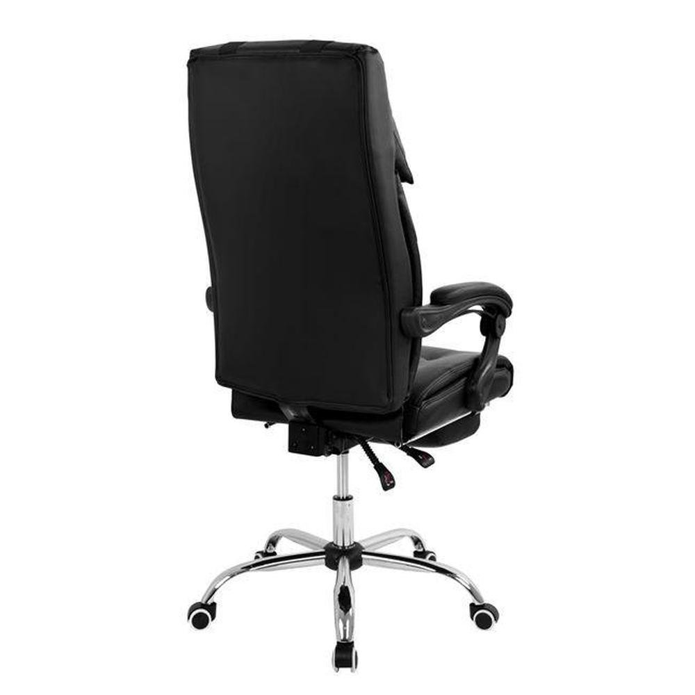 Imagem 3 de 5 do produto Cadeira Presidente Reclinável Em Couro Pu Pelegrin Pel-3022