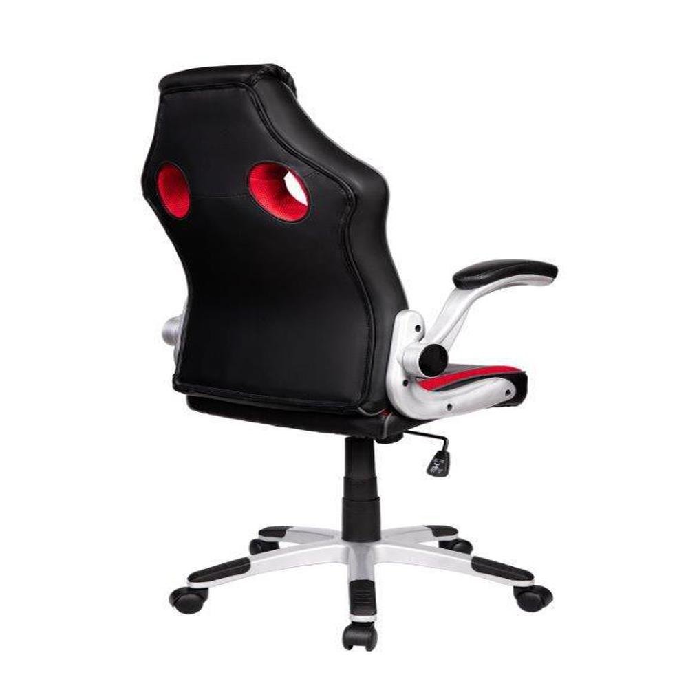 Cadeira Gamer Pelegrin, Couro Pu Preta, Vermelha E Cinza - PEL-3009 Cadeira Gamer Pelegrin, Couro Pu Preta, Vermelha E Cinza - PEL-3009