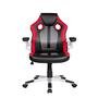 Cadeira Gamer Pelegrin, Couro Pu Preta, Vermelha E Cinza - PEL-3009