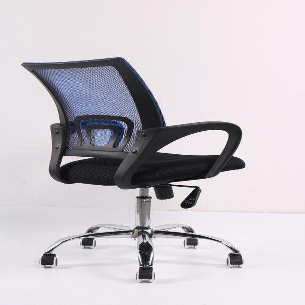 Imagem 4 de 5 do produto Cadeira De Escritório Diretor Pelegrin Pel-cr11 Preta E Azul