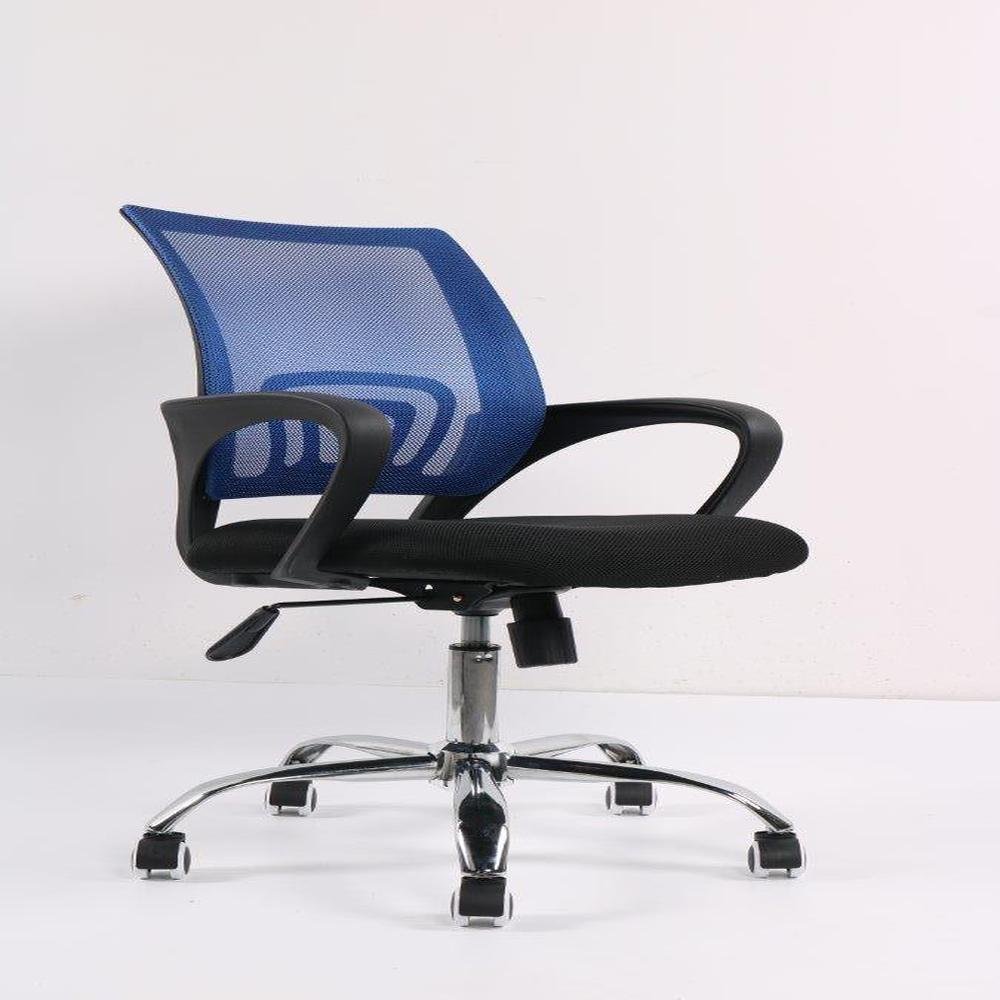 Imagem 5 de 5 do produto Cadeira De Escritório Diretor Pelegrin Pel-cr11 Preta E Azul