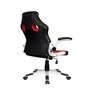 Cadeira Gamer Pelegrin, Couro Pu Preta, Vermelha E Verde - PEL-3009