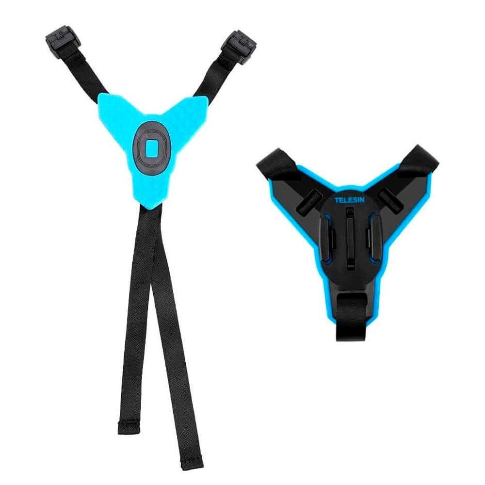 Imagem 5 de 5 do produto Suporte de Capacete Para Gopro ou Câmeras Similares - Telesin