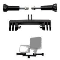 Adaptador Suporte Para Duas Câmeras Ou Flash Gopro E Similares