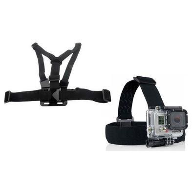 Kit Suporte Peito E Cabeça - Gopro