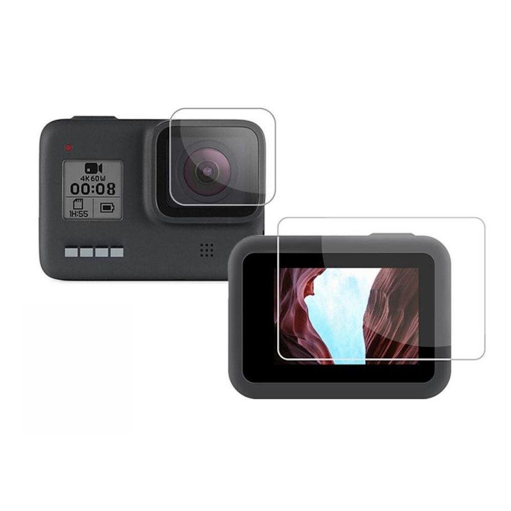 Imagem 4 de 4 do produto Películas De Vidro Para Lente E LCD, Traseiro, Gopro Hero 8 Black