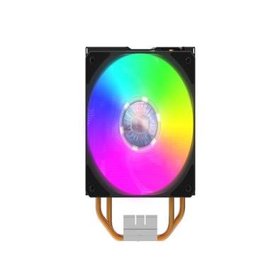 O ventilador duplo SickleFlow 120 ARGB possui lâminas curvas redesenhadas, estruturas que otimizam o fluxo de ar e a pressão estática!