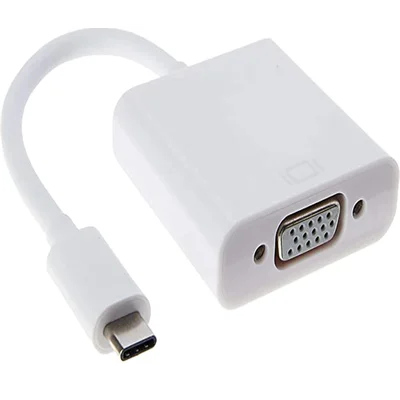 Cabo Adaptador Usb C Macho X Vga Femea