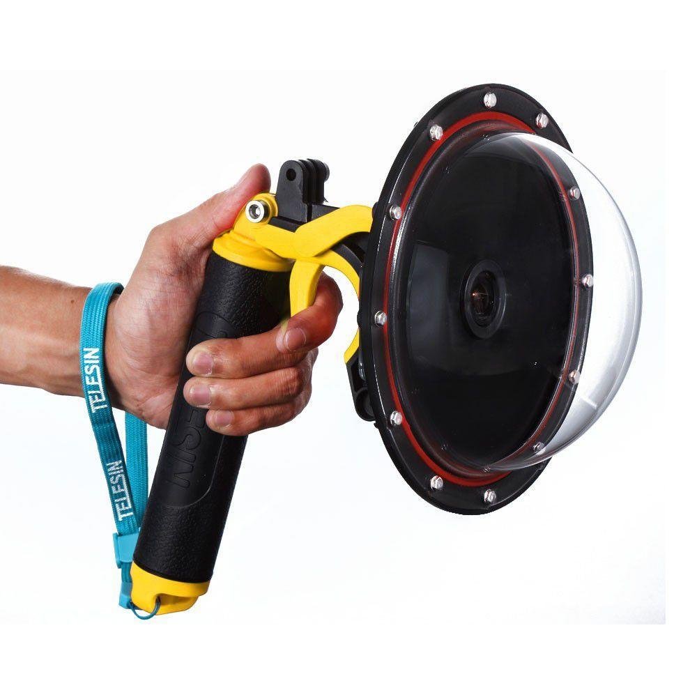 Imagem 3 de 5 do produto Dome 6' Com Estanque, Bastão E Gatilho Para Gopro 5/6/7 - Telesin