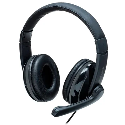 Headset Multi Pro, Driver 40mm, USB, Cabo 2M, Preto E Cinza - PH317