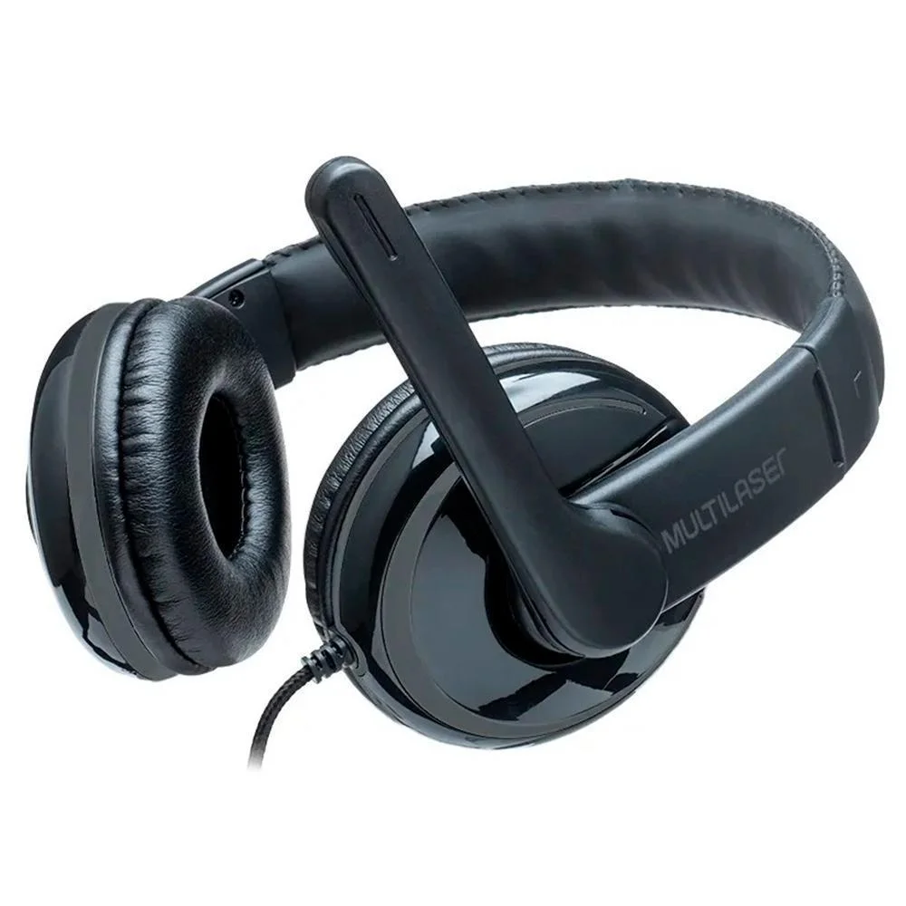 Imagem 3 de 5 do produto Headset Multi Pro, Driver 40mm, USB, Cabo 2M, Preto E Cinza - PH317