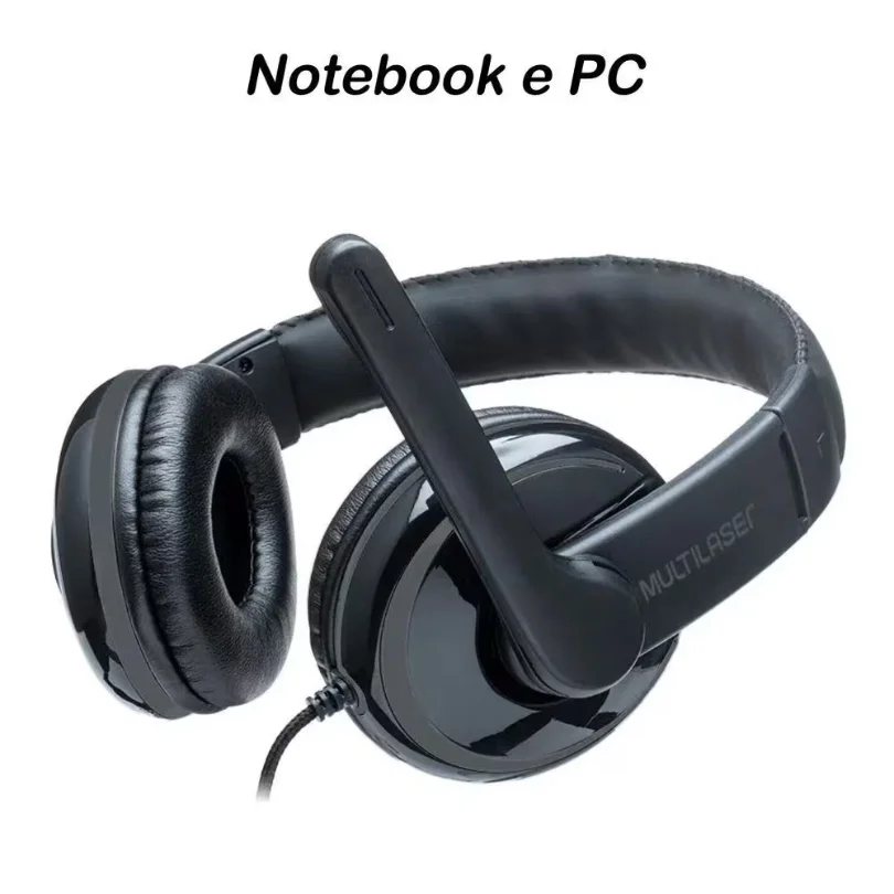 Imagem 4 de 5 do produto Headset Multi Pro, Driver 40mm, USB, Cabo 2M, Preto E Cinza - PH317