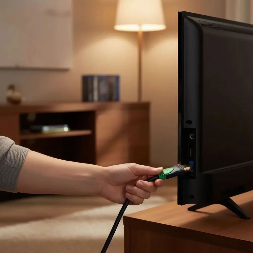 Imagem 2 de 5 do produto Cabo Hdmi 2.0 Conectores Ouro 4k 60hz Blindado De 3 Metros