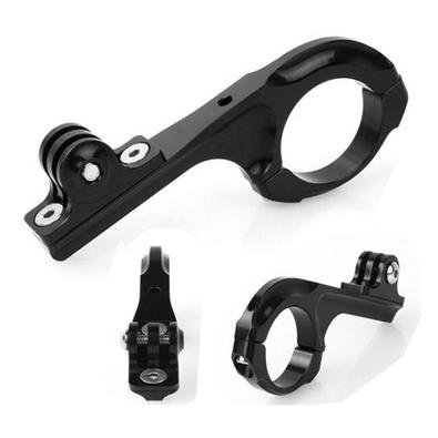Suporte Ride De Bike/moto/cilindro Em Alumínio Para Gopro E Sjcam