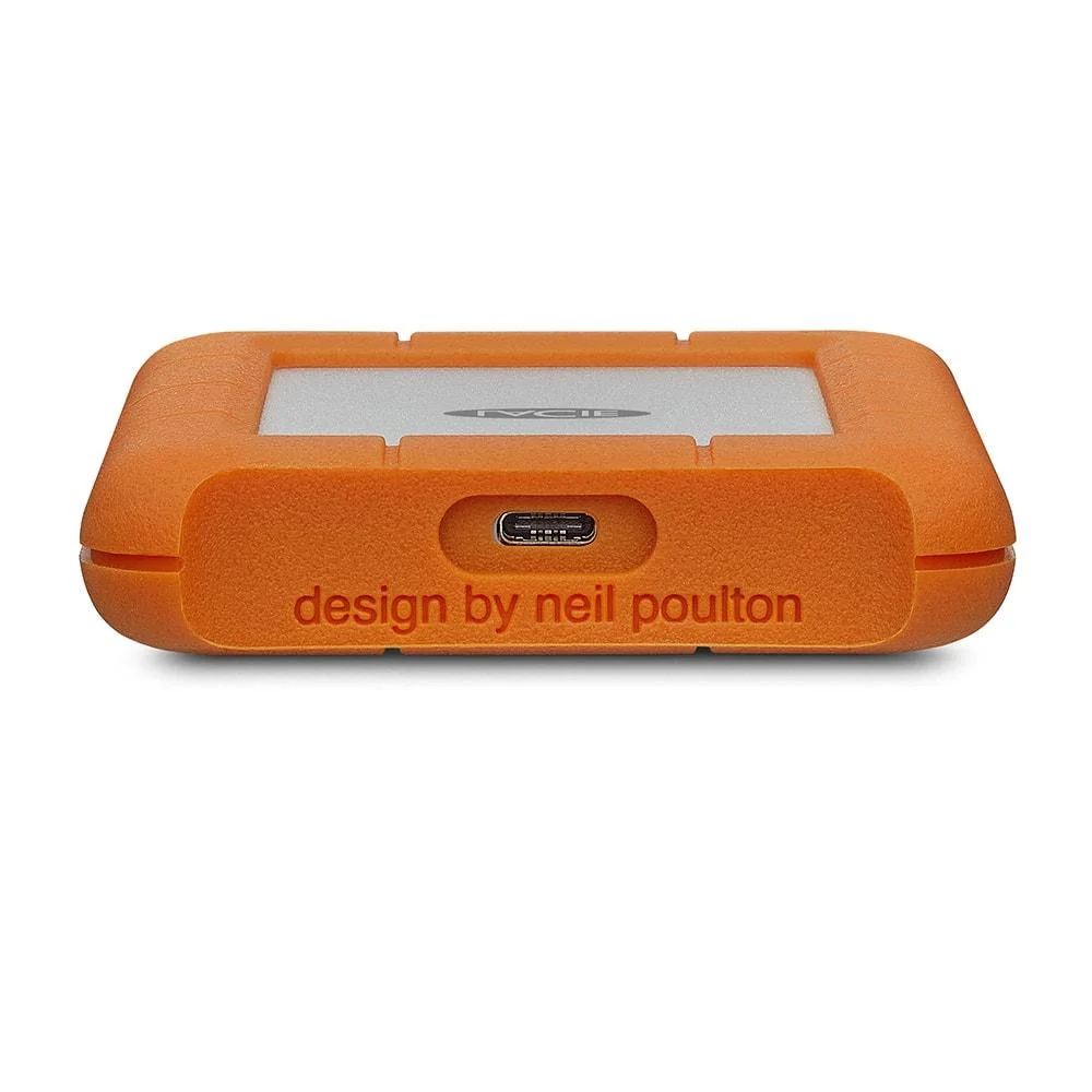 HD Externo Lacie 1TB Rugged Portátil USBC KaBuM