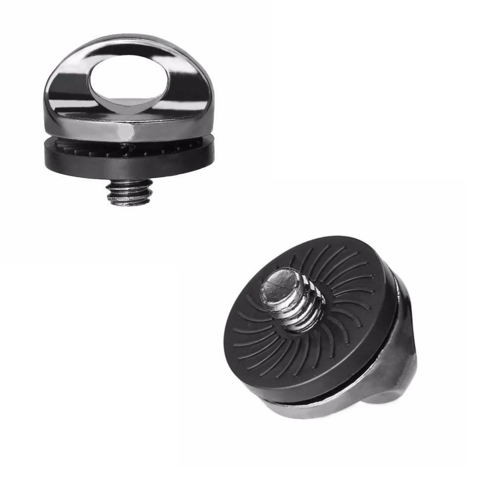 Imagem 4 de 5 do produto Parafuso Rosca 1/4 Em  Aluminio Para Conexão Câmeras