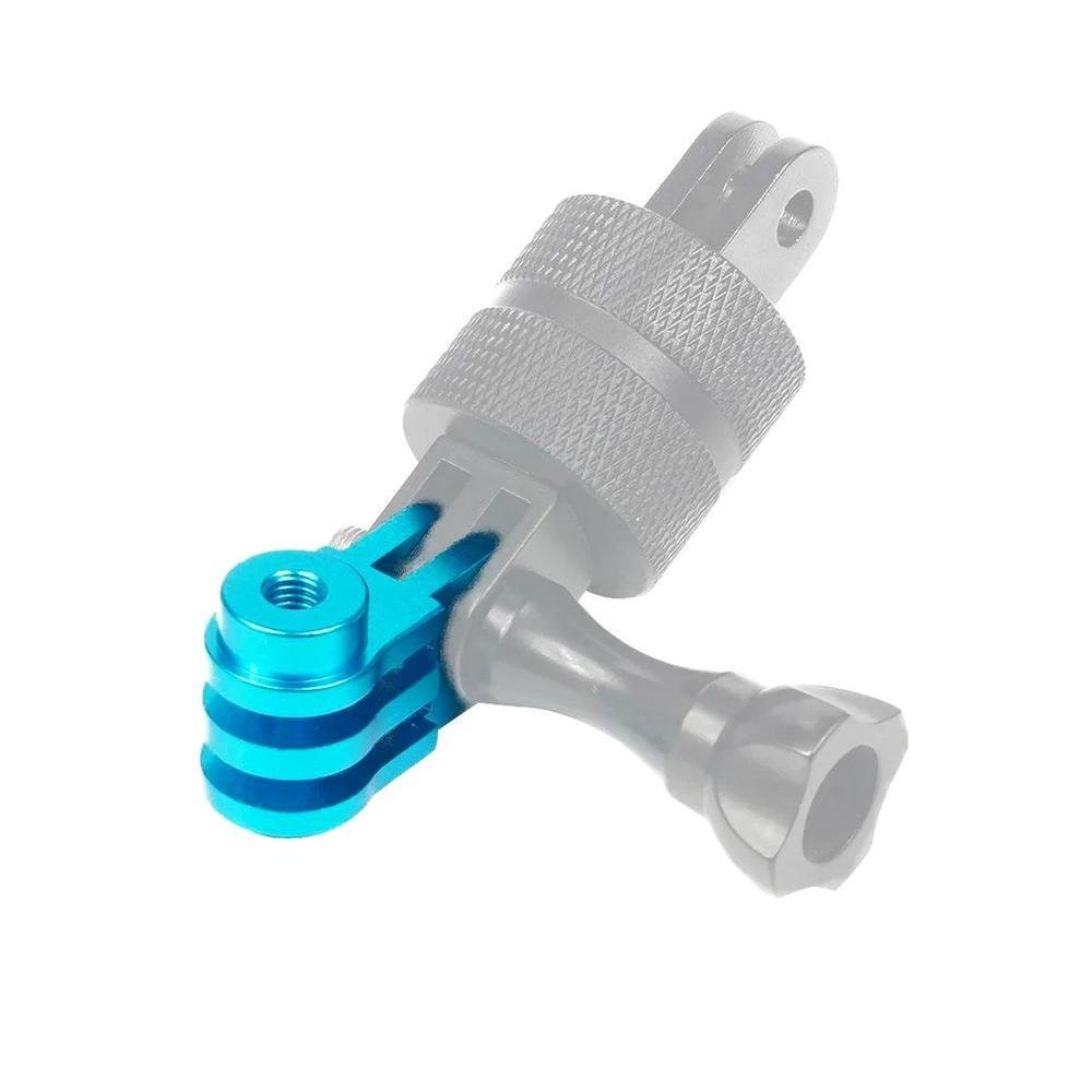 Imagem 4 de 5 do produto Extensor Pivot Em Alumínio Para Gopro E Similares - Azul