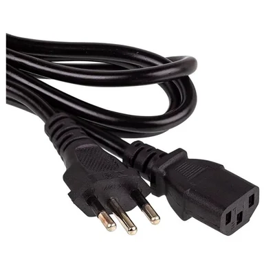 Cabo De Energia Para Fonte, 1.50M, 3x0,75, 10Ah - Nbr14136