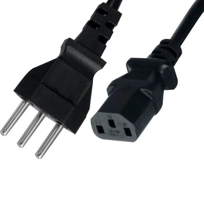 Imagem 2 de 2 do produto Cabo De Energia Para Fonte, 1.50M, 3x0,75, 10Ah - Nbr14136