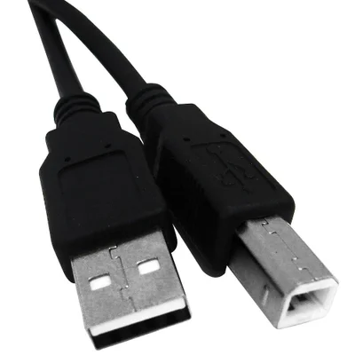 Cabo De Dados Usb 2.0 A Macho X Usb 2.0 B Macho 1,8m Cbus0007 Preto Storm
