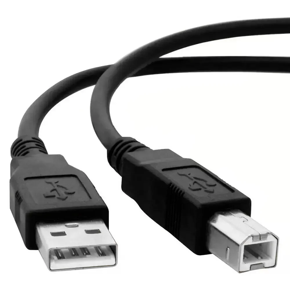 Imagem 3 de 5 do produto Cabo De Dados Usb 2.0 A Macho X Usb 2.0 B Macho 1,8m Cbus0007 Preto Storm