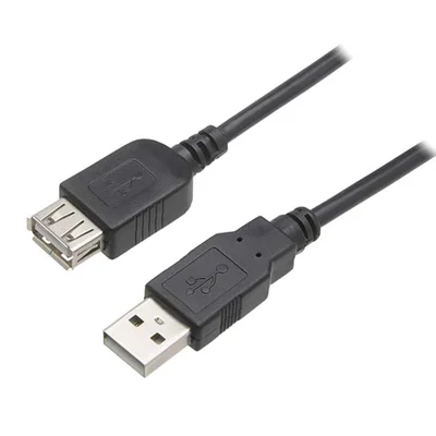 Cabo De Dados Usb 3.0 A Macho X Usb 3.0 A Femea 1,8m Cbus0012 Preto Storm