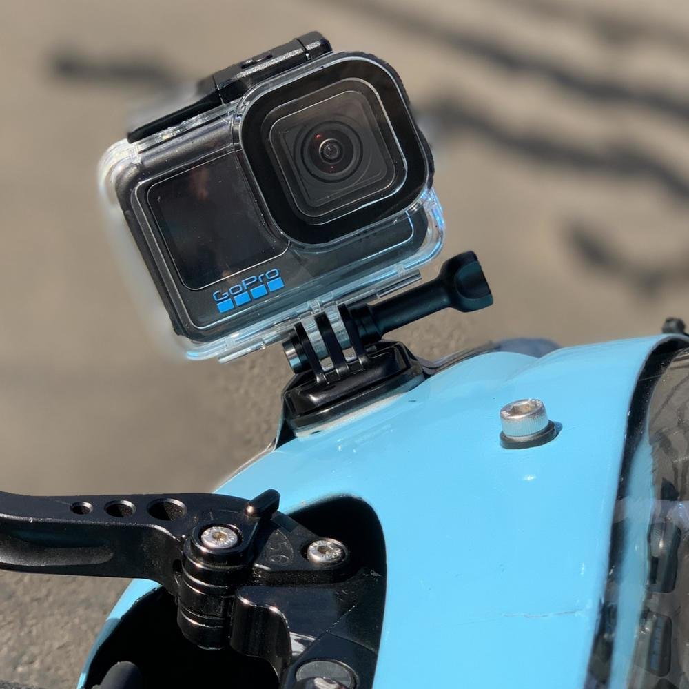 Imagem 4 de 5 do produto Adesivo E Base Reta Para Fixação De Câmeras Gopro E Similares