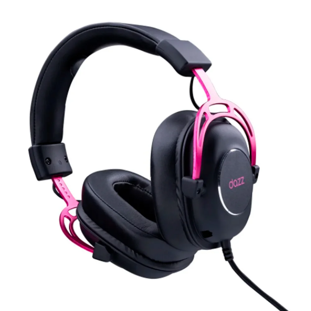 Headset Fone Gamer Dazz Ultralight, USB 2.0, Rosa Headset Fone Gamer Dazz Ultralight, USB 2.0, Rosa