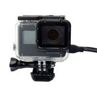 Caixa Estanque Aberta Na Lateral Para Gopro 5, 6 E 7 Black