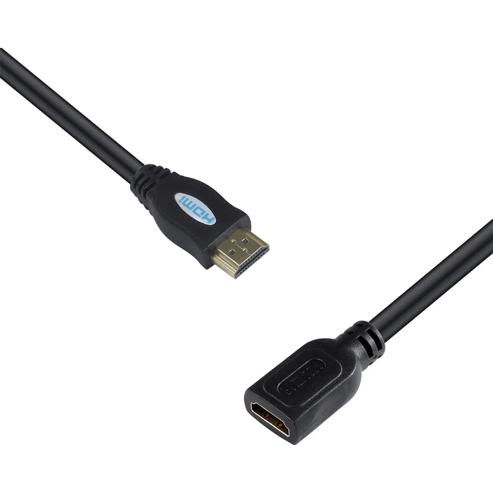 Imagem 4 de 4 do produto Cabo Extensor HDMI 2.0 4k Ultra Hd 3d Conexao Ethernet 5 Metros - H20f-5