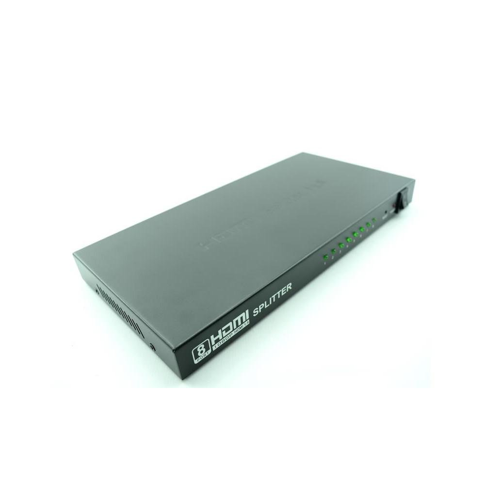 Imagem 2 de 3 do produto Splitter Distribuidor Hdmi 1x8 Ver.1.4 3d 8 Saidas