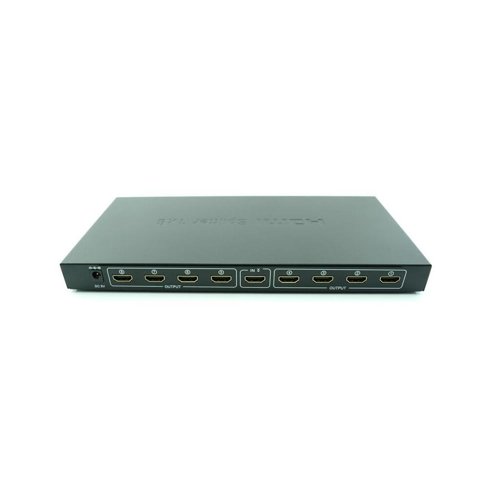 Imagem 3 de 3 do produto Splitter Distribuidor Hdmi 1x8 Ver.1.4 3d 8 Saidas