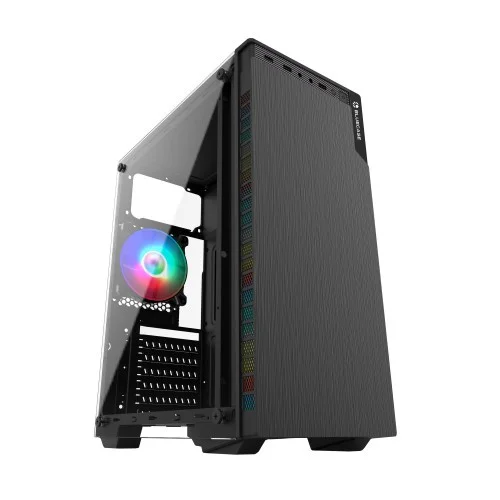 Gabinete Gamer Bluecase Mid Tower, ATX Micro, ATX Mini, ATX, Lateral Em Vidro, USB 3.0 - BG-030